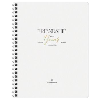 Тетрадь 80л., А5, клетка на гребне GreenwichLine 