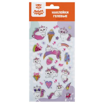 Наклейки гелевые Мульти-Пульти 