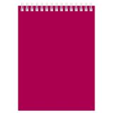 Блокнот А5 60л. на гребне BG "Для конференций", бордо