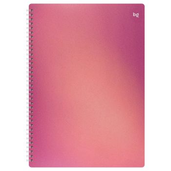 Тетрадь 80л., А4, клетка, на гребне BG 