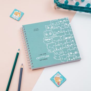 Скетчбук 60л., 150*150 MESHU 