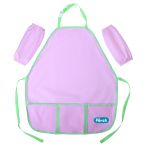 Фартук с нарукавниками Först, 53,5*44,5см, 3 кармана, сиреневый