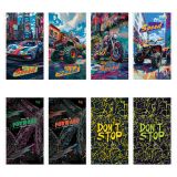 Блокнот А6 32л., на скрепке BG "Гонки. Скорость"